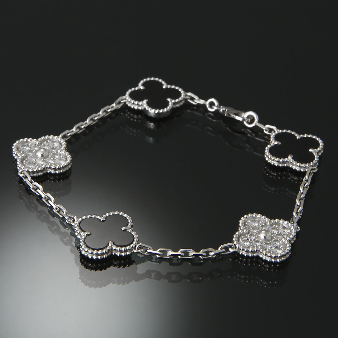 Van Cleef & Arpels(USED)반클리프앤아펠 알함브라 다이아 팔찌